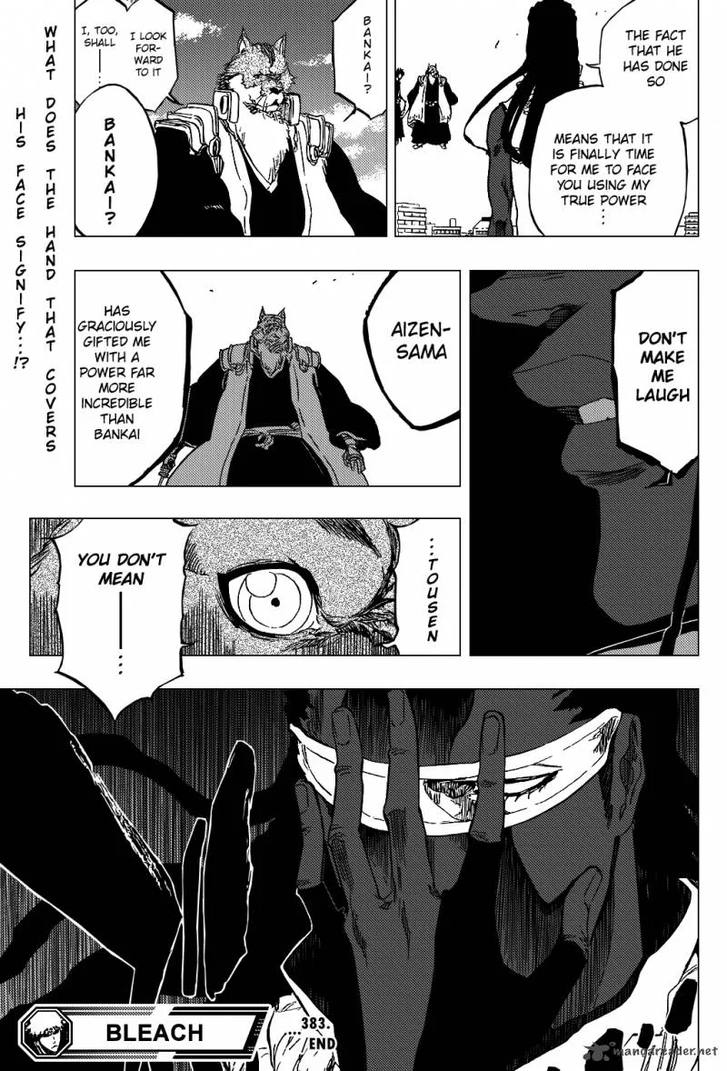 Bleach Chapter 383 page 20