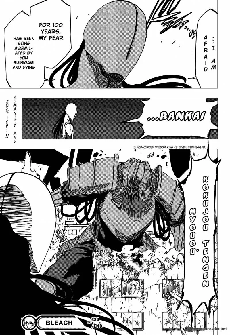Bleach Chapter 384 page 22