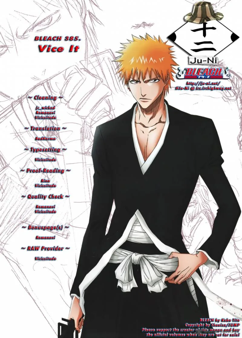 Bleach Chapter 385 page 1
