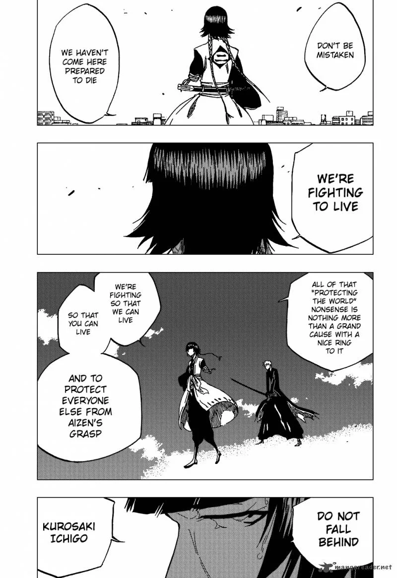 Bleach Chapter 389 page 14