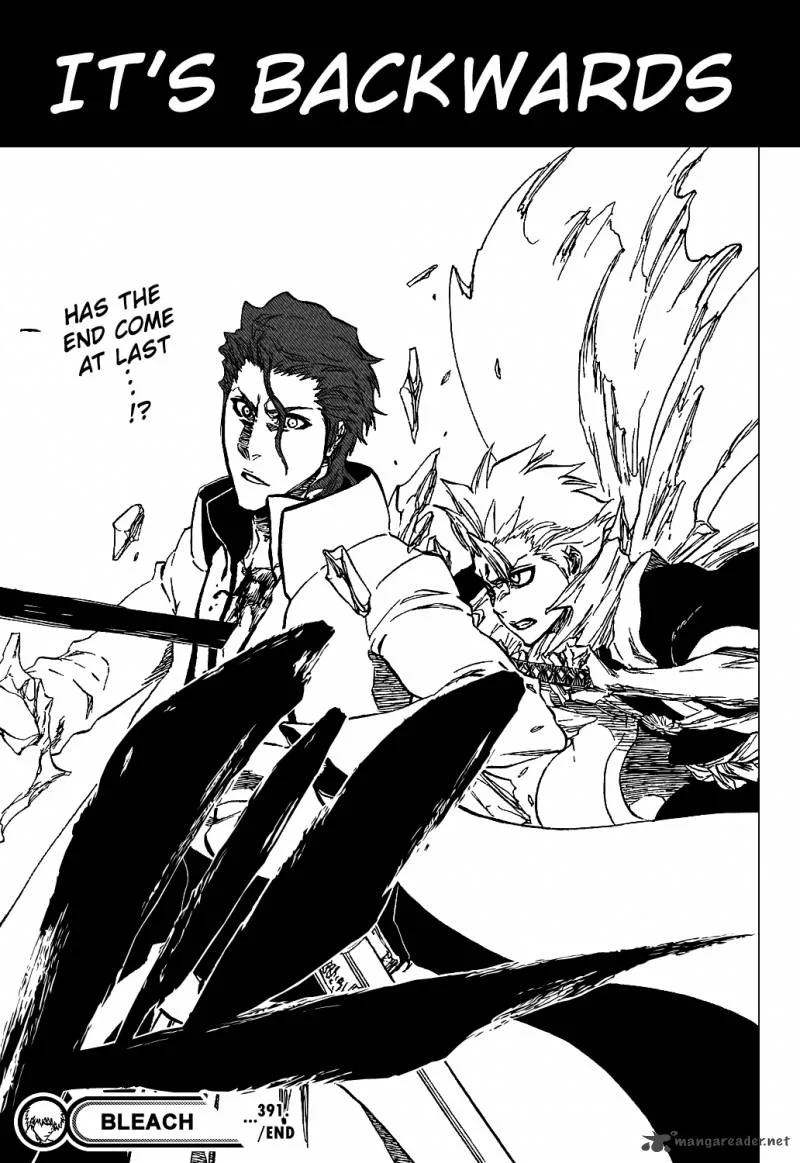 Bleach Chapter 391 page 22