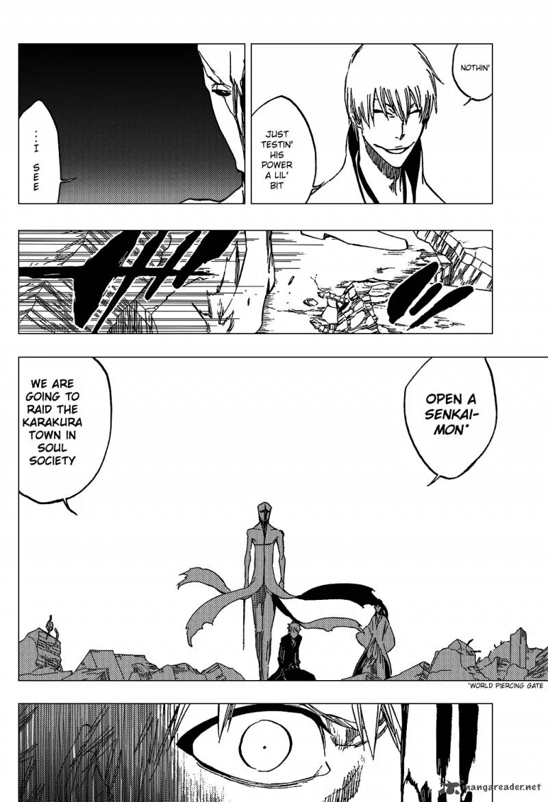 Bleach Chapter 406 page 17