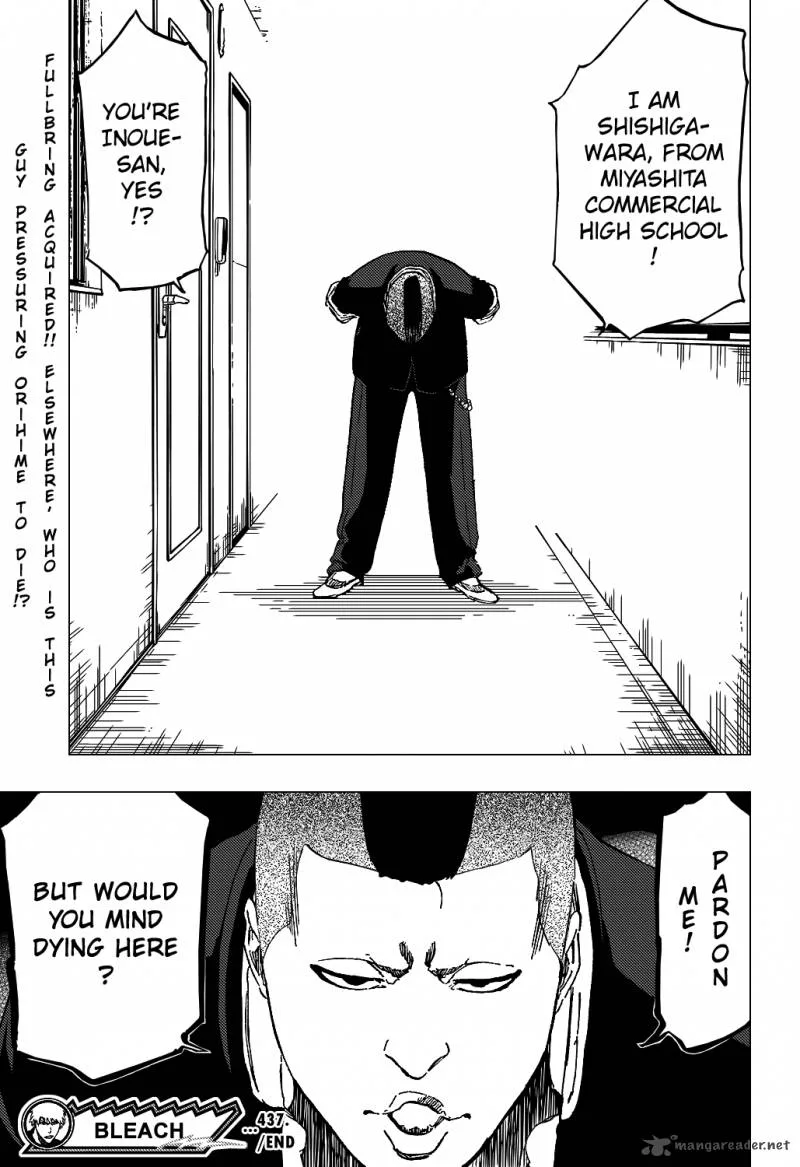 Bleach Chapter 437 page 22