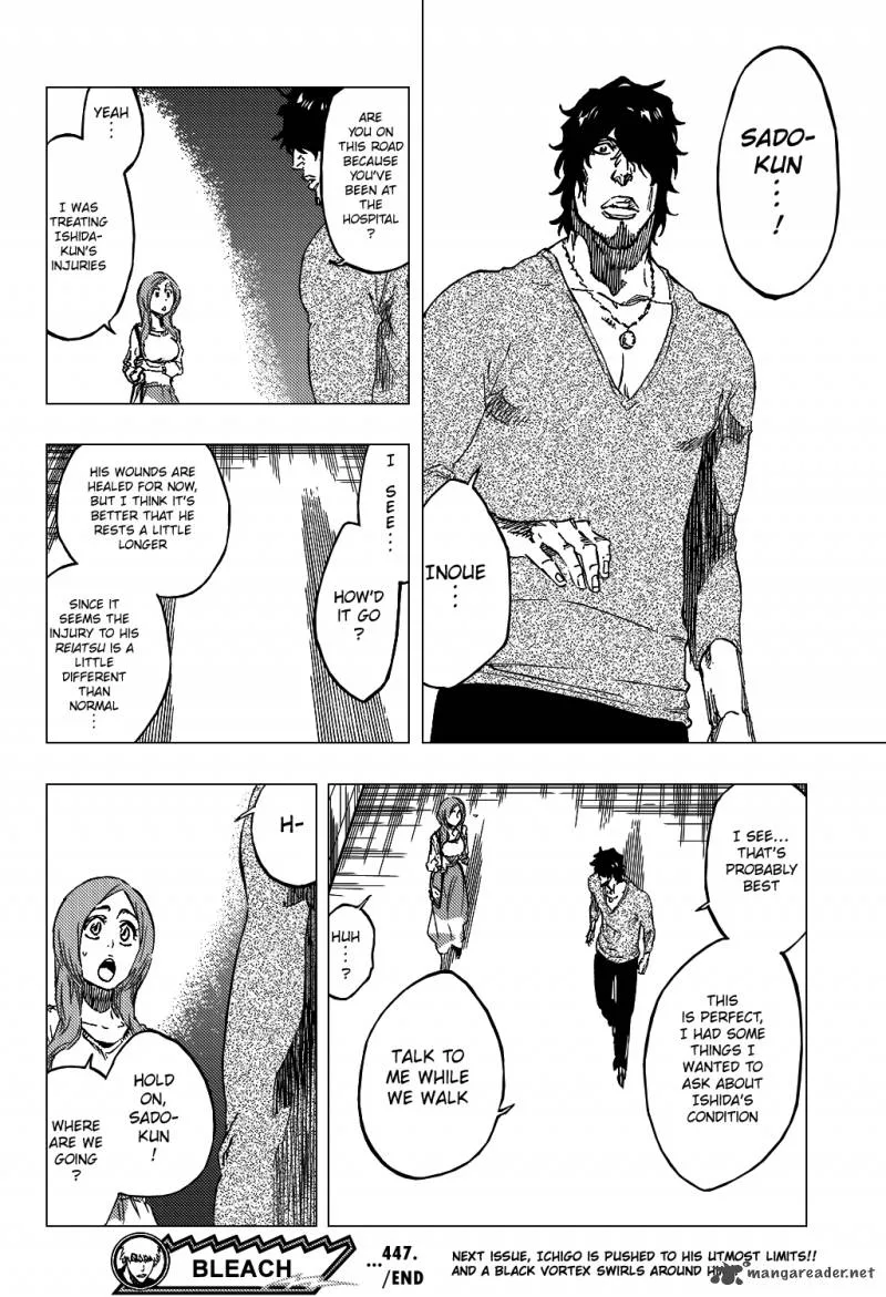 Bleach Chapter 447 page 21