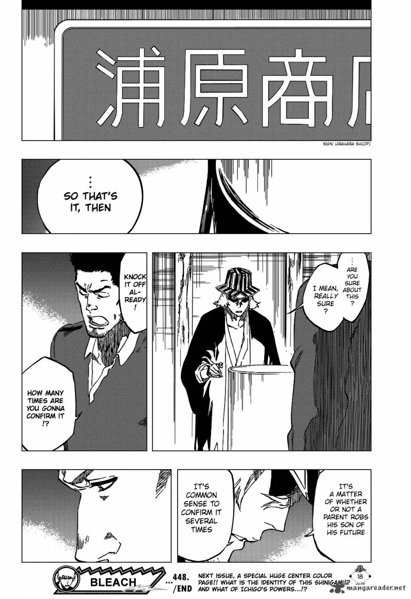 Bleach Chapter 448 page 21