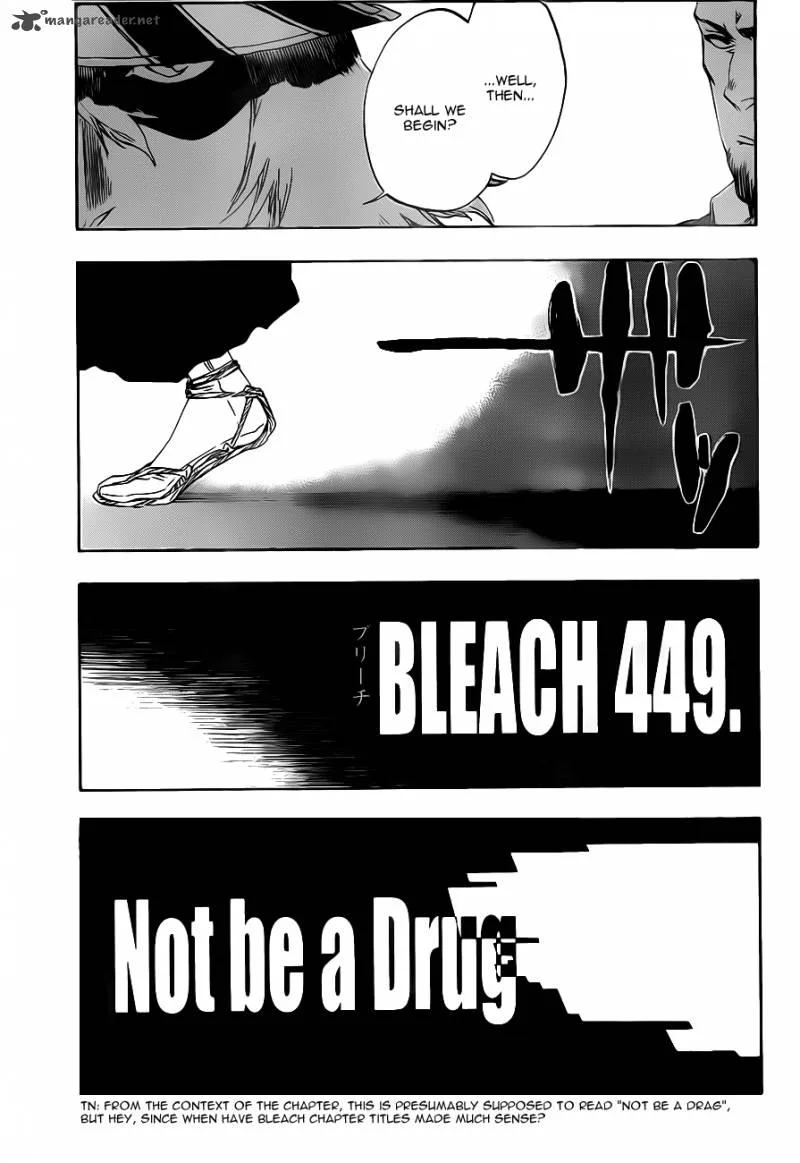 Bleach Chapter 449 page 4