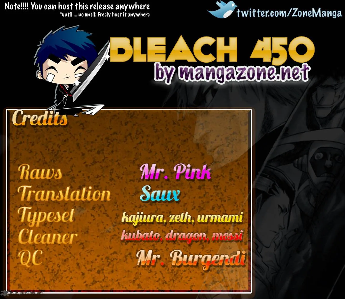 Bleach Chapter 450 page 20