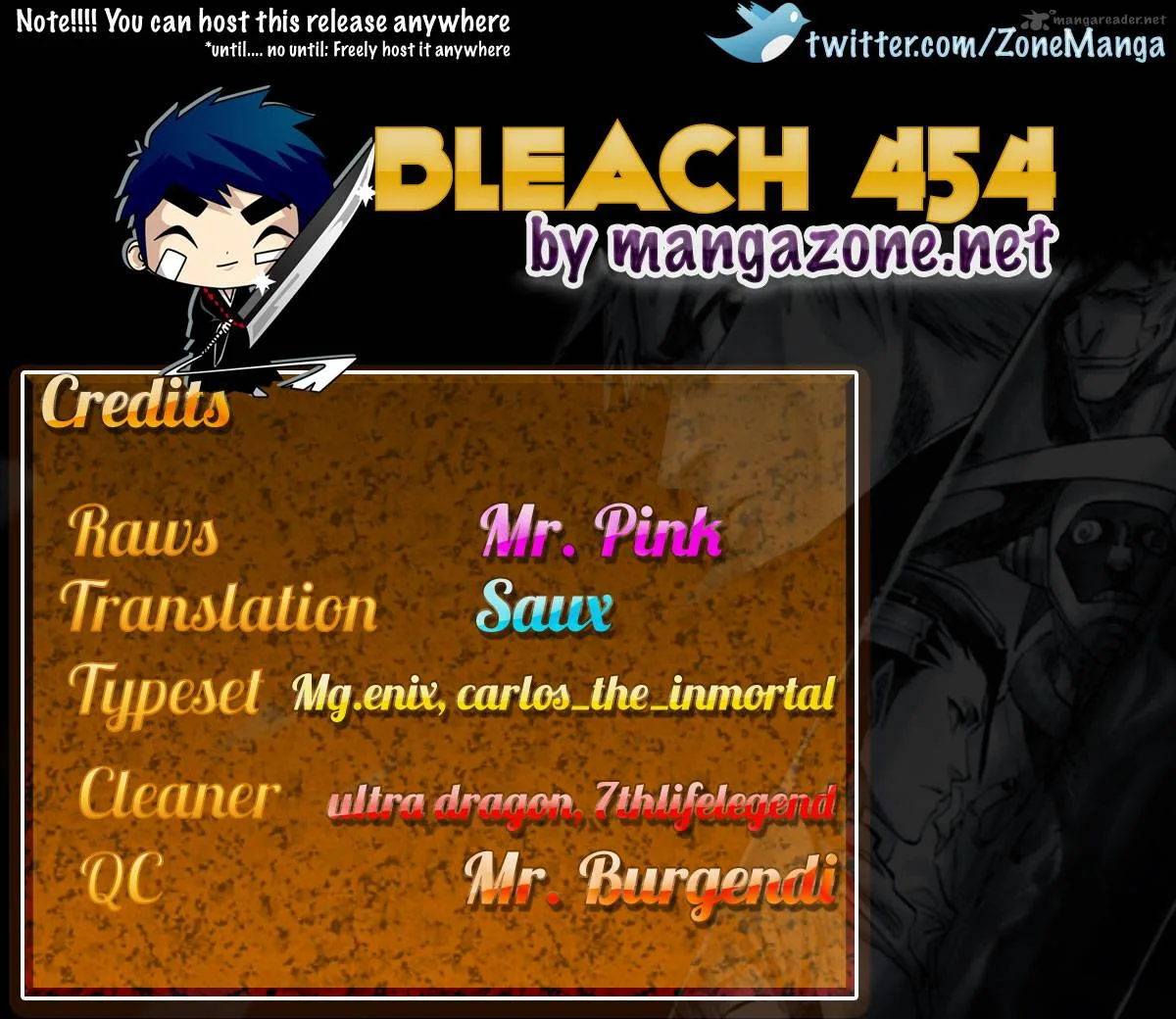 Bleach Chapter 454 page 20