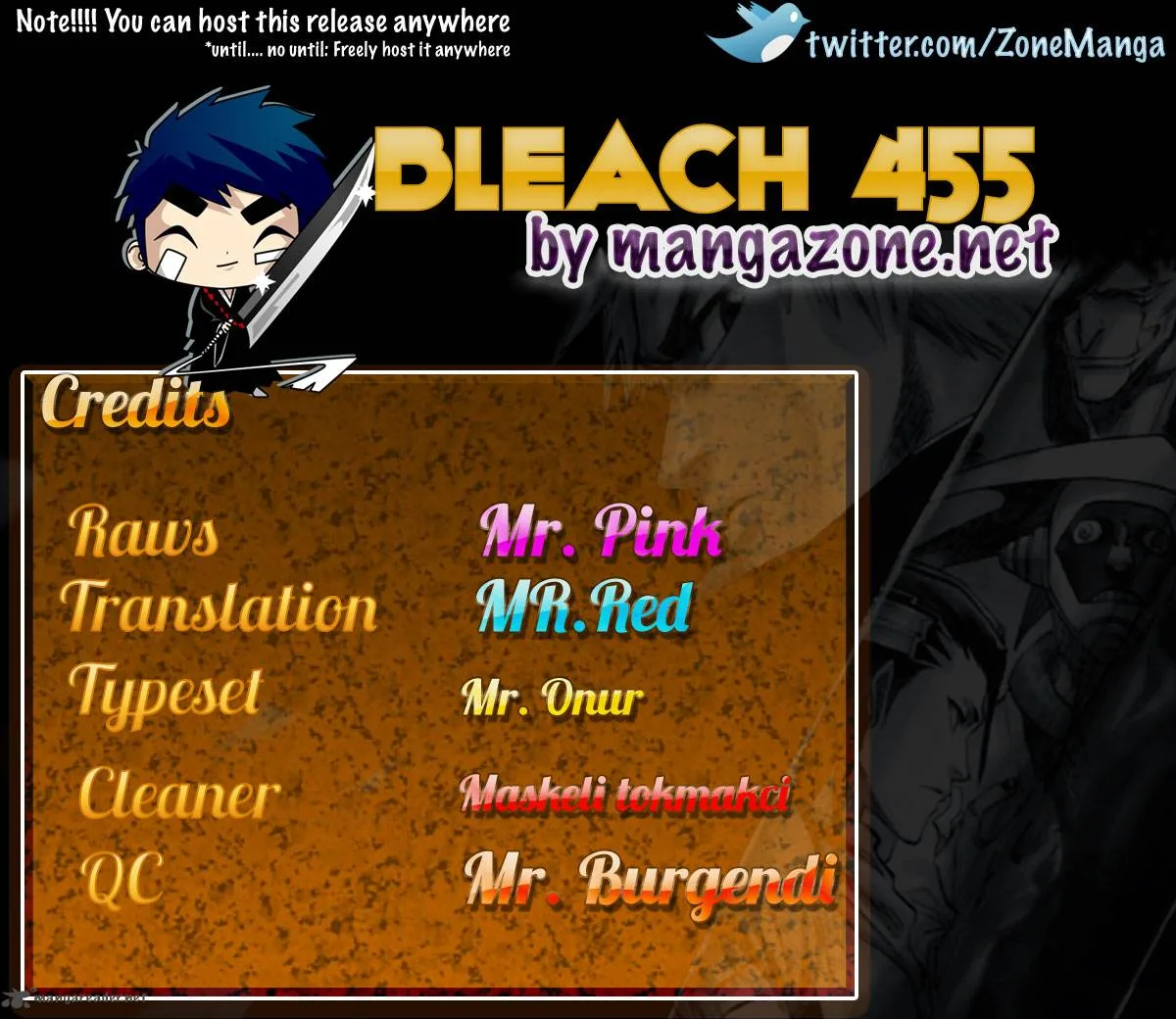Bleach Chapter 455 page 20
