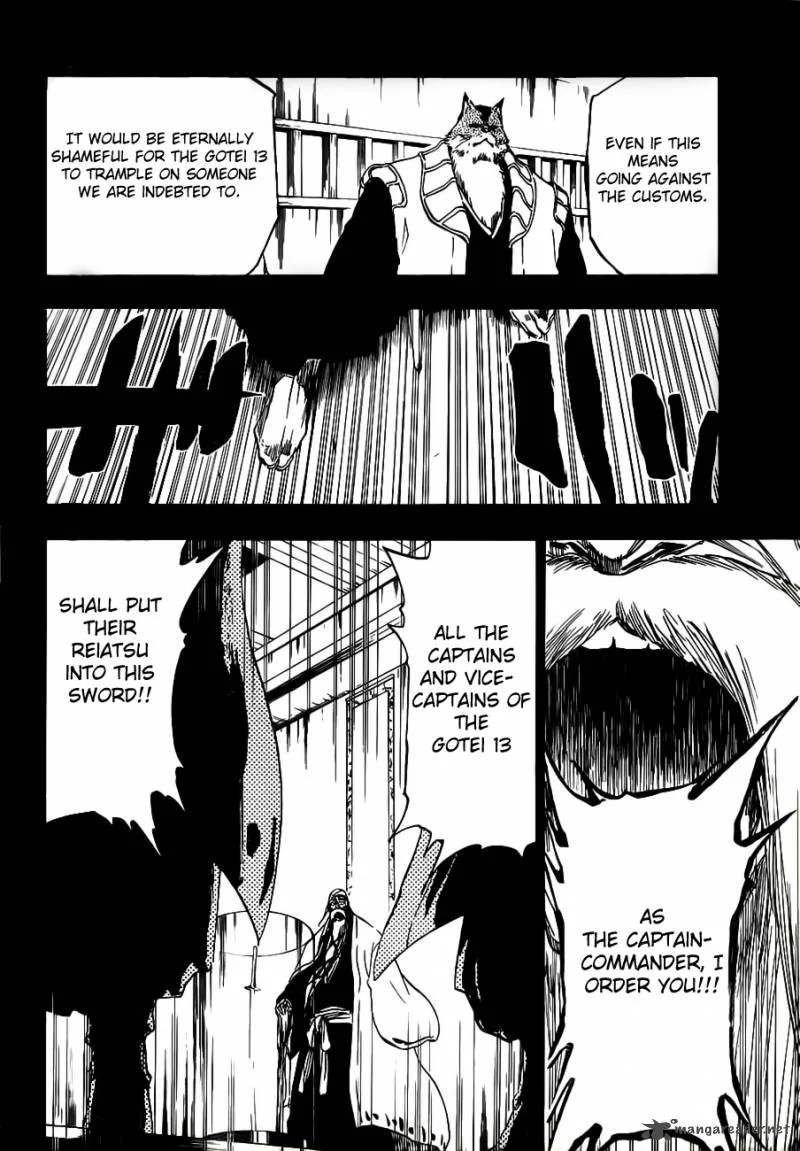 Bleach Chapter 461 page 14