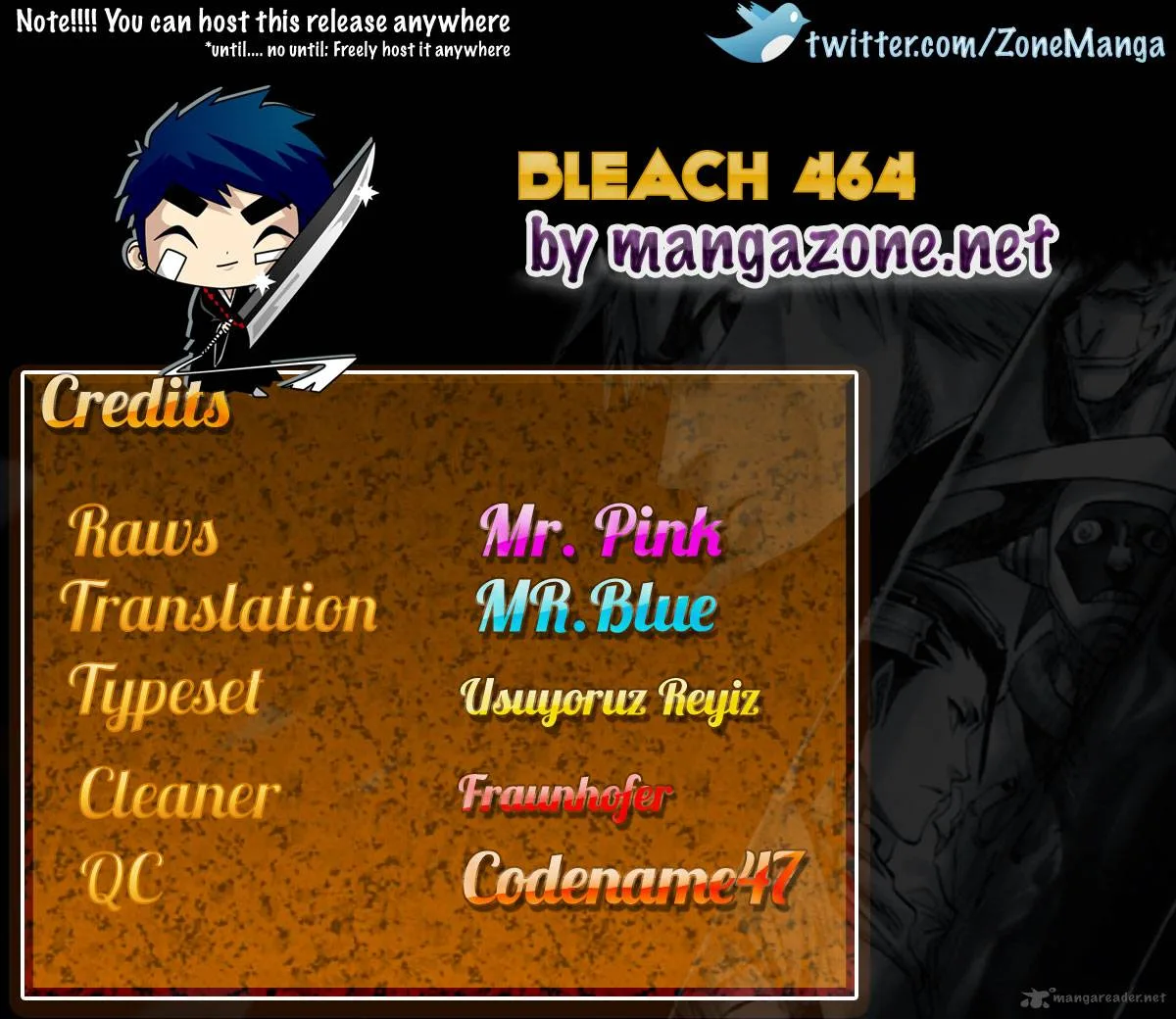 Bleach Chapter 464 page 20