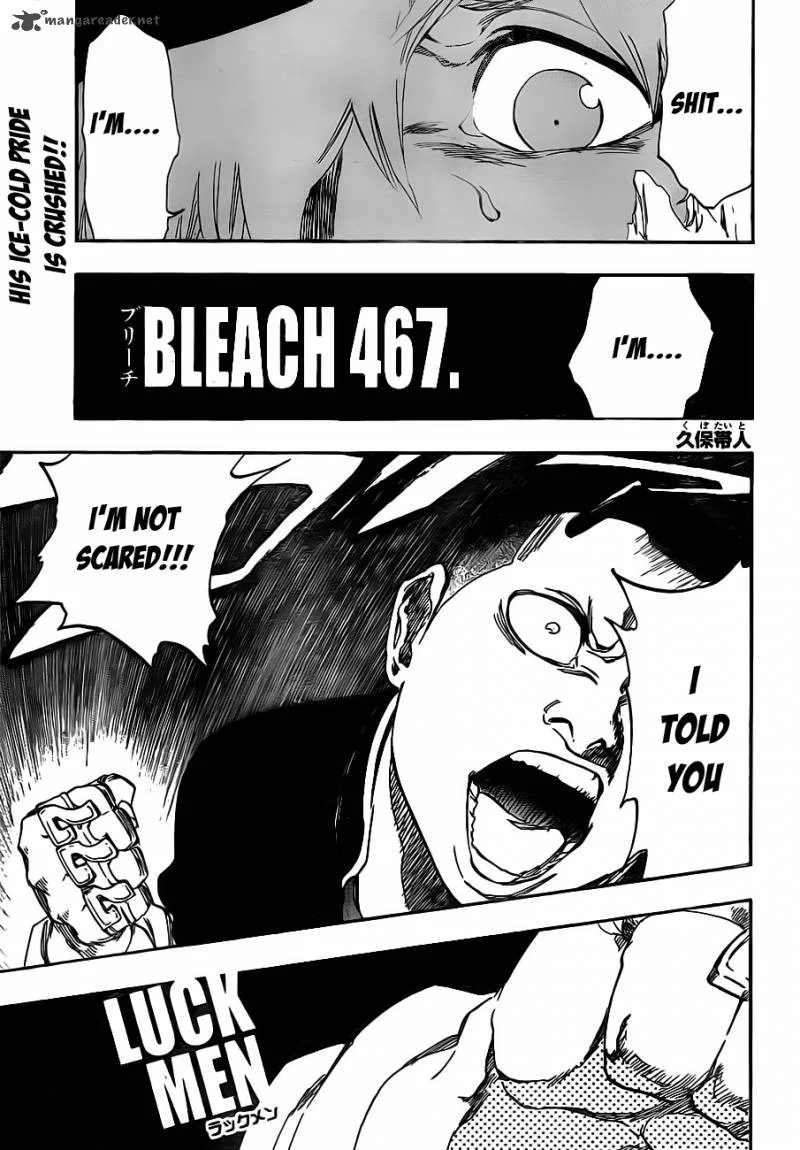 Bleach Chapter 467 page 5