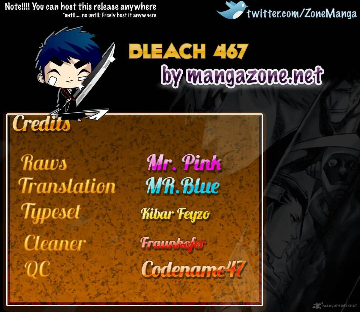 Bleach Chapter 467 page 20