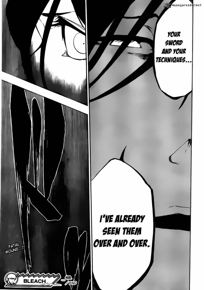 Bleach Chapter 468 page 19