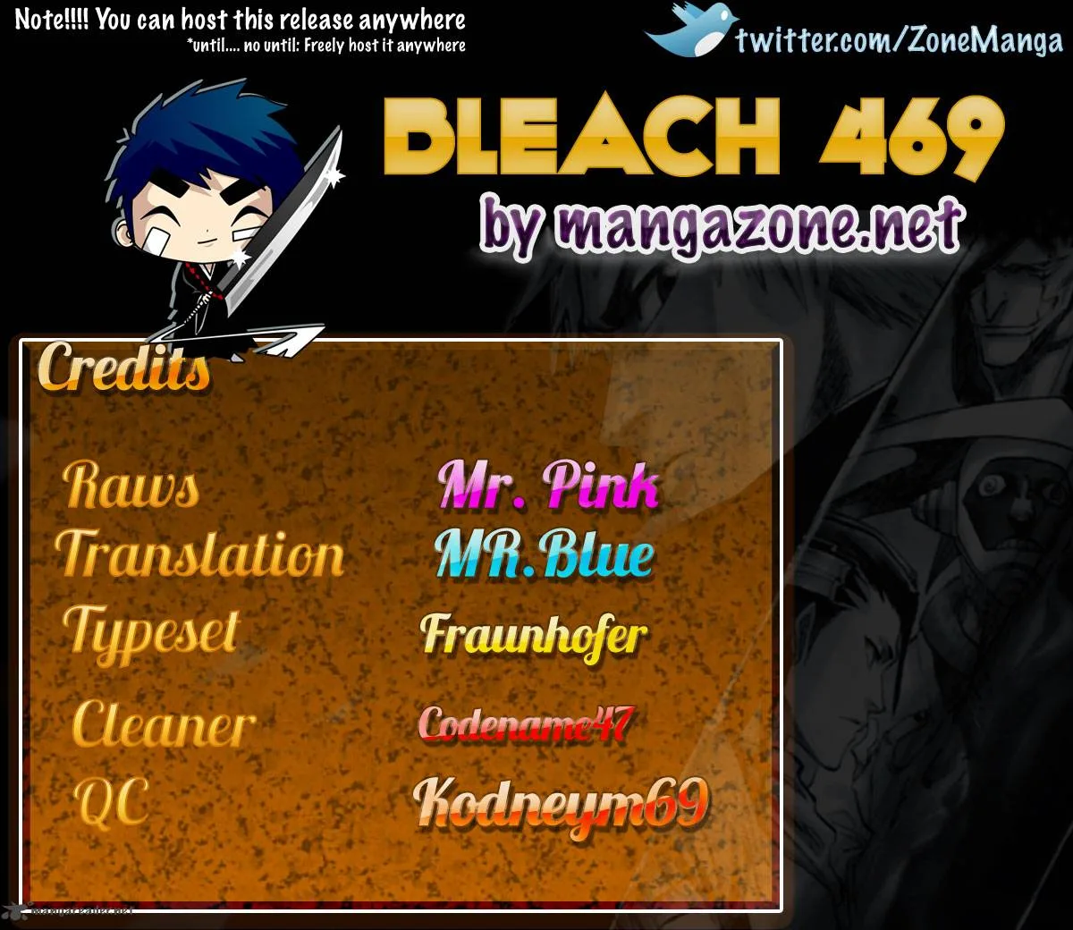 Bleach Chapter 469 page 21