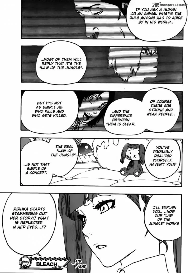 Bleach Chapter 470 page 19