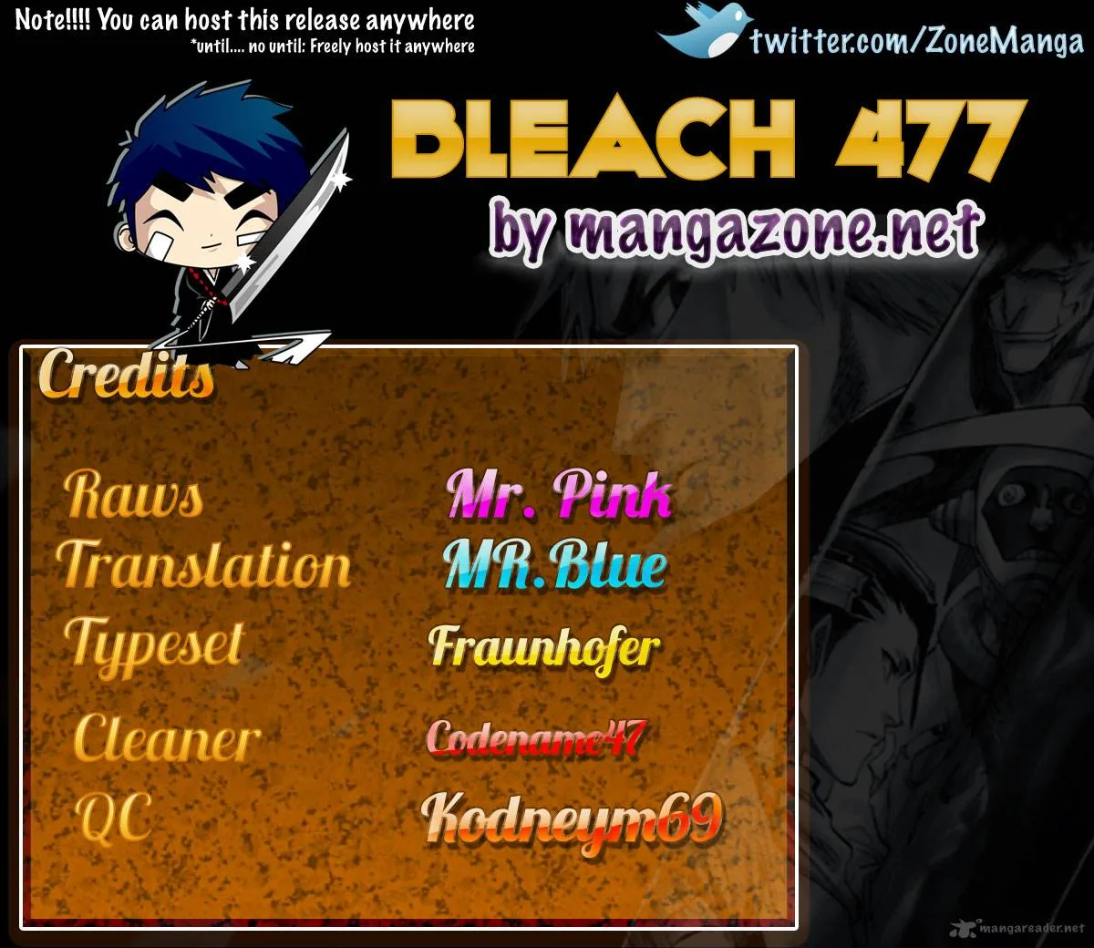 Bleach Chapter 477 page 19