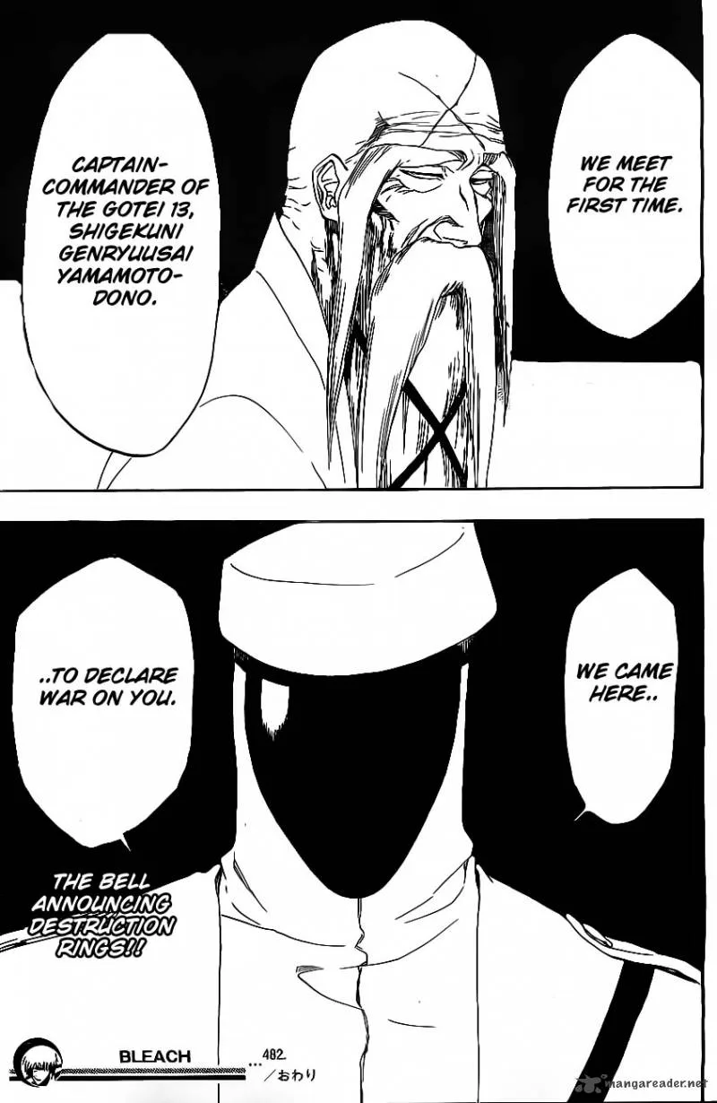 Bleach Chapter 482 page 17