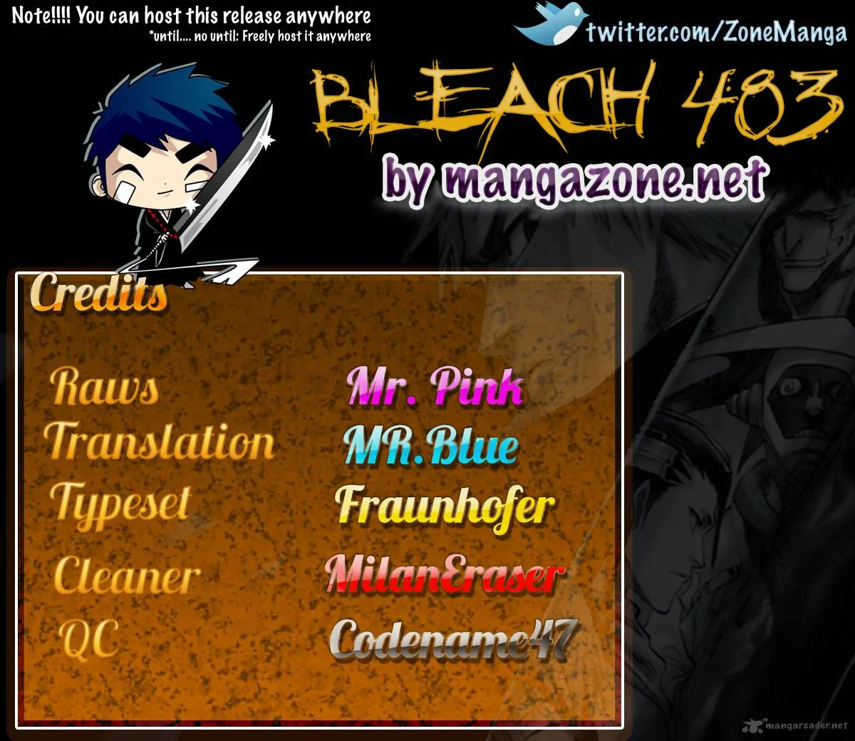 Bleach Chapter 483 page 21