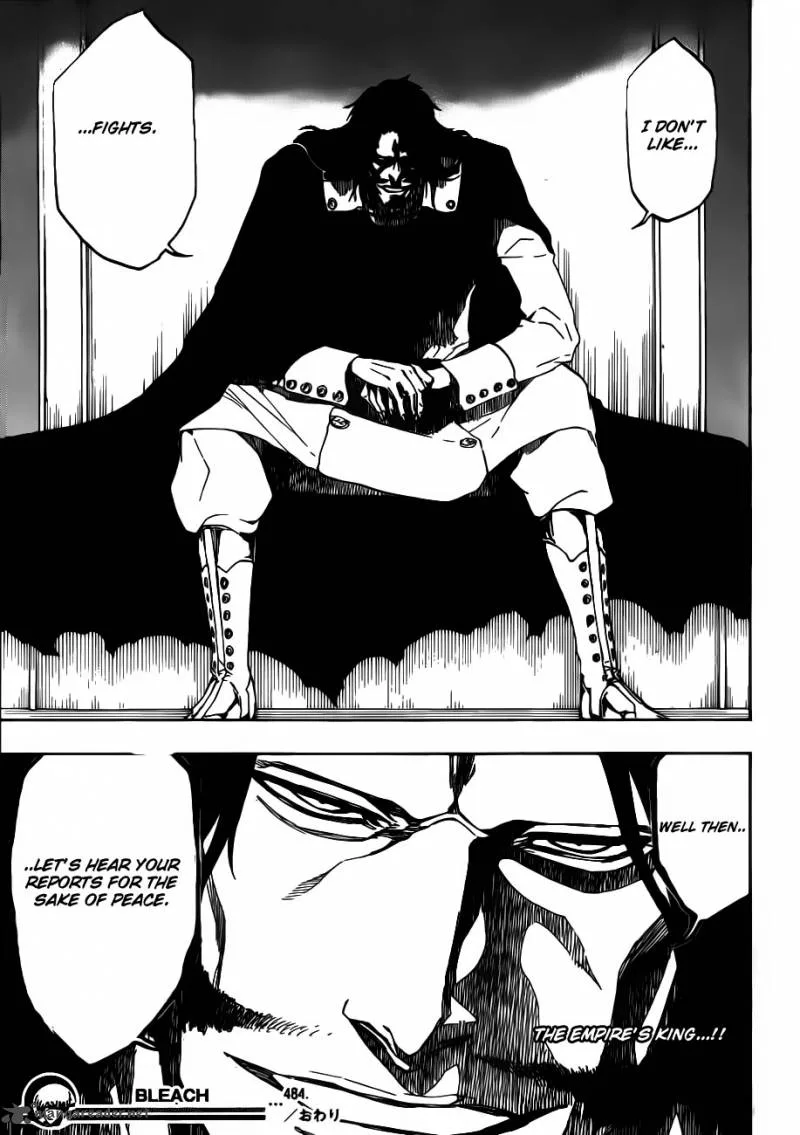 Bleach Chapter 484 page 16