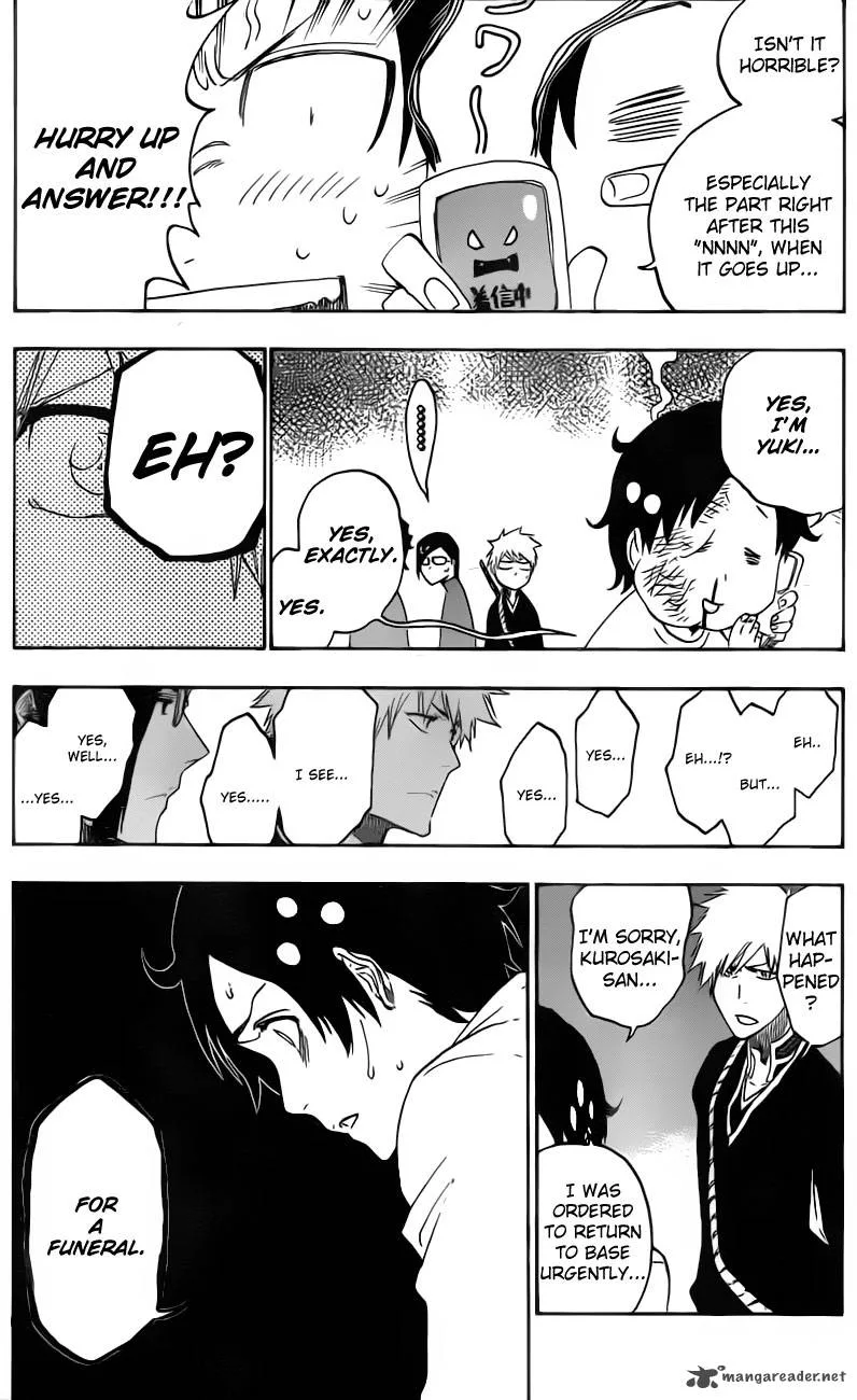 Bleach Chapter 485 page 6