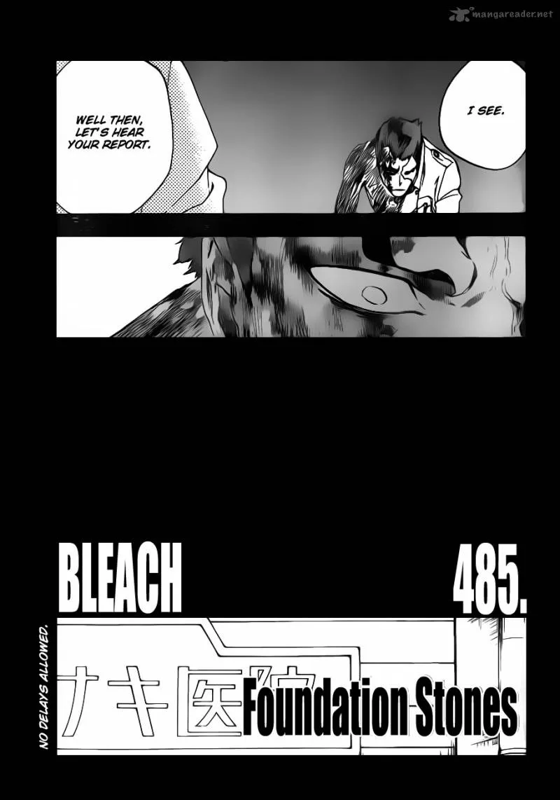 Bleach Chapter 485 page 3