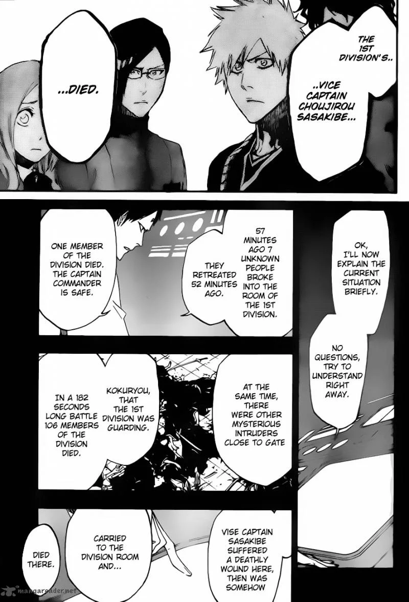Bleach Chapter 485 page 7