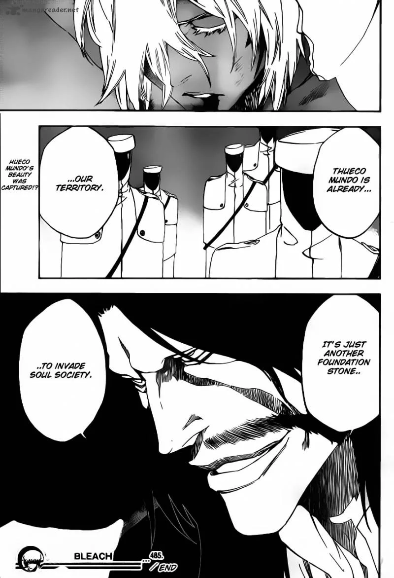 Bleach Chapter 485 page 17