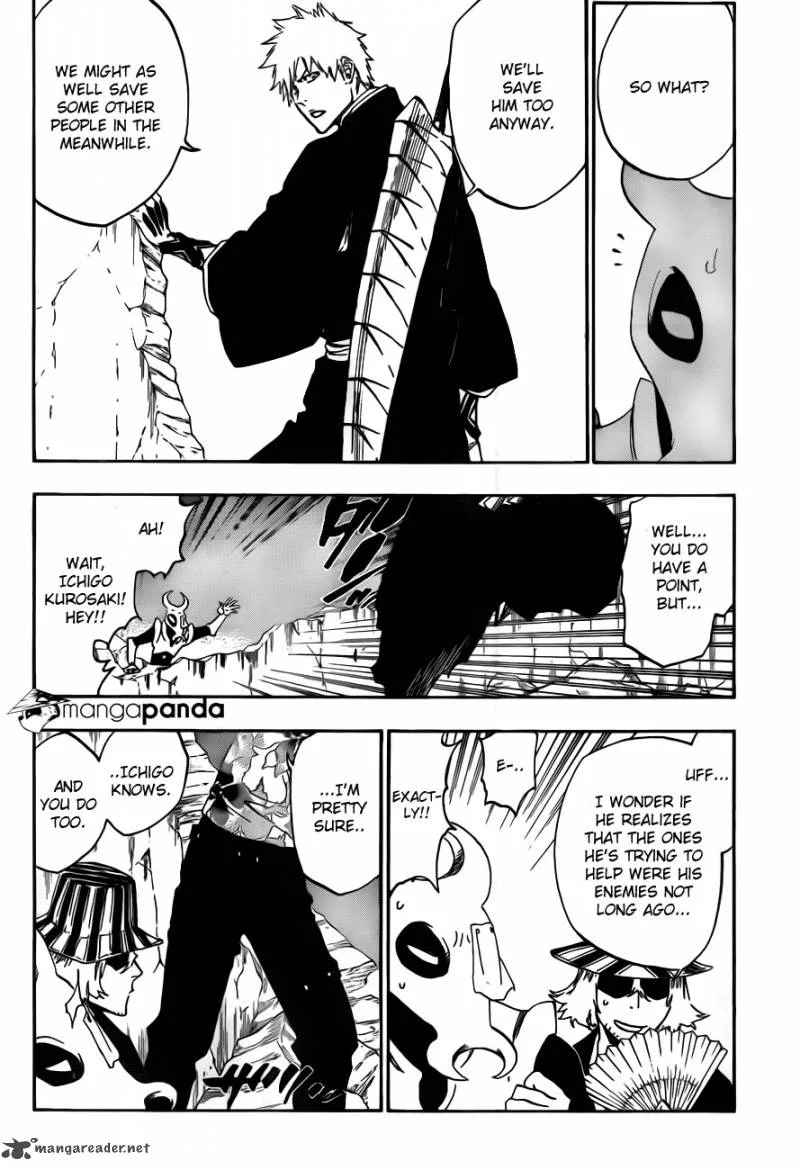 Bleach Chapter 487 page 8
