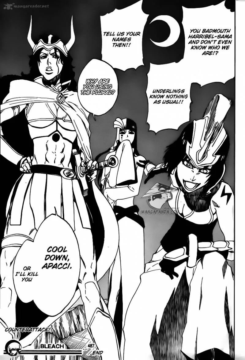 Bleach Chapter 487 page 19