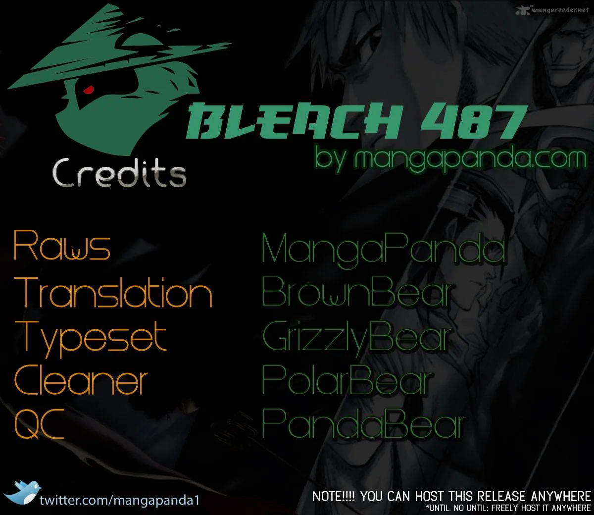 Bleach Chapter 487 page 20