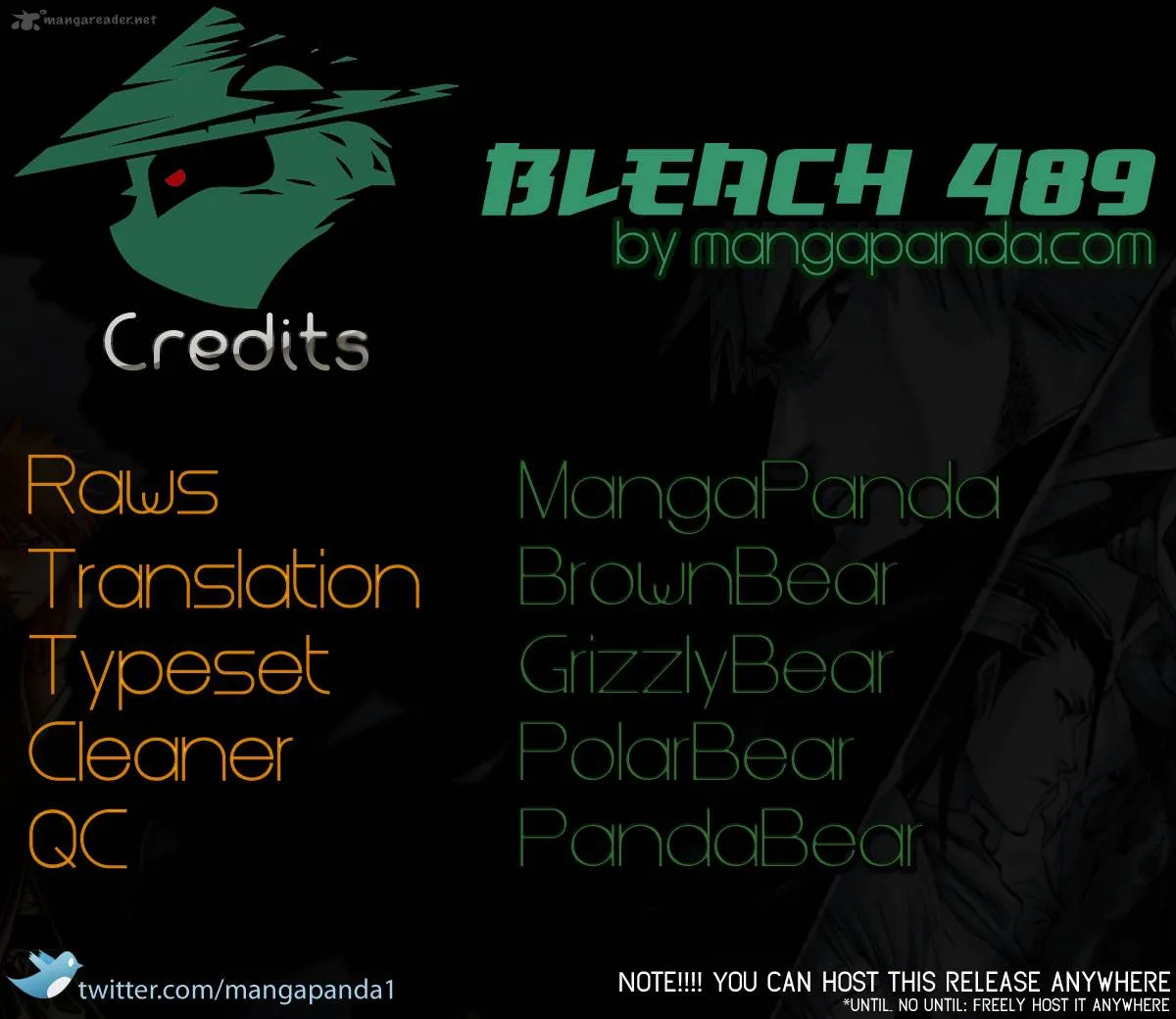 Bleach Chapter 489 page 18
