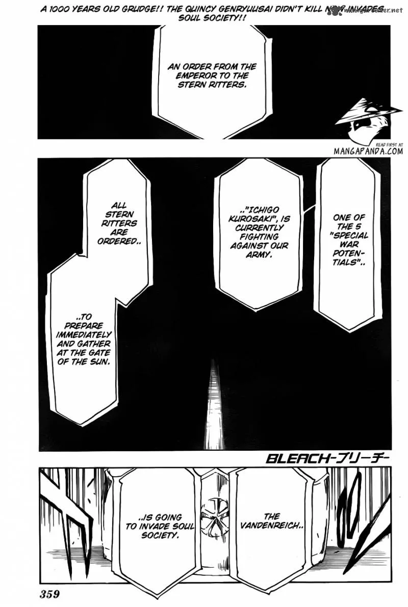 Bleach Chapter 490 page 1