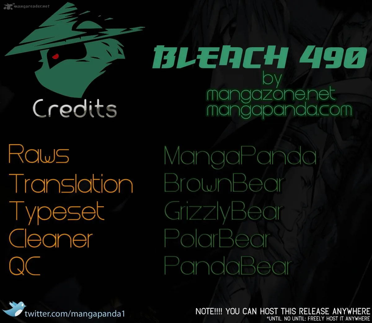 Bleach Chapter 490 page 17