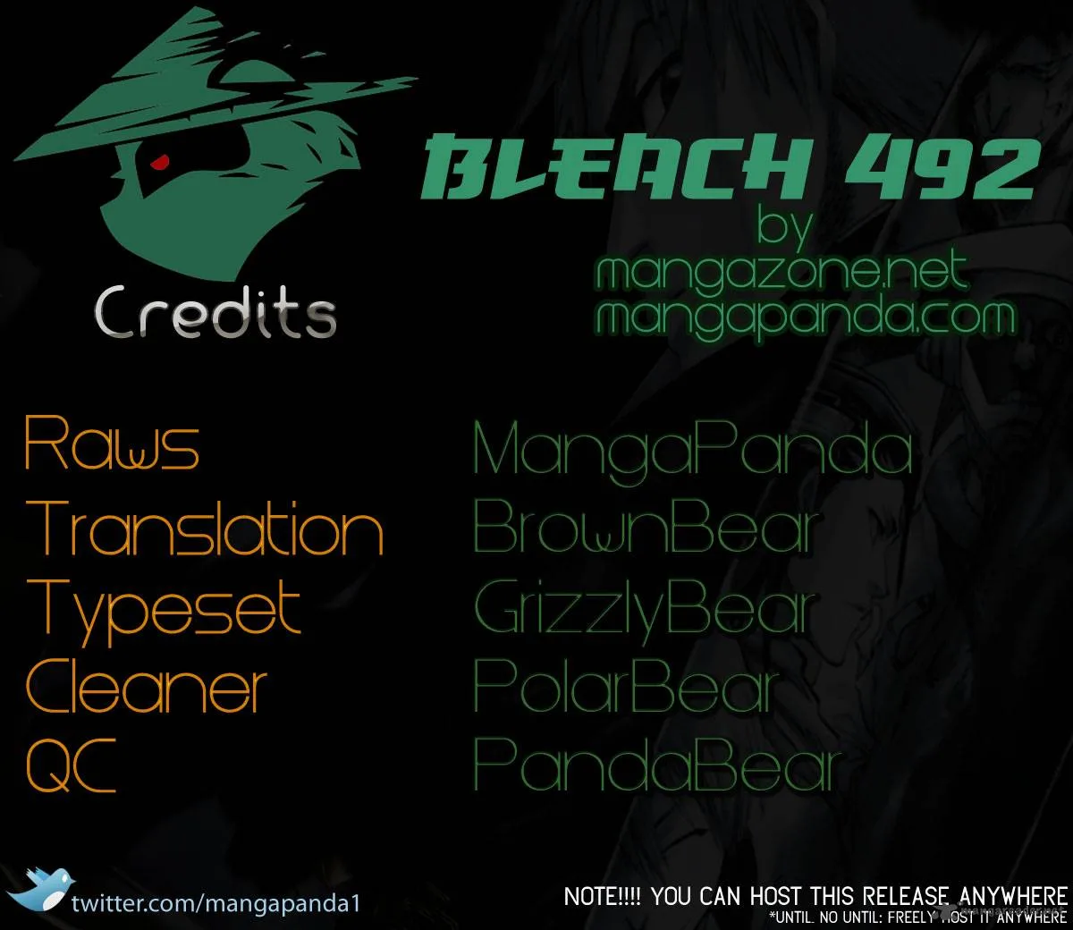 Bleach Chapter 492 page 18