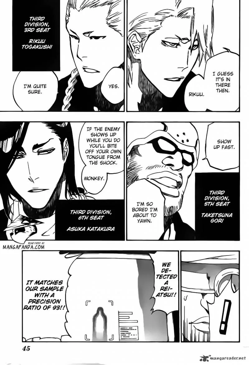 Bleach Chapter 494 page 9