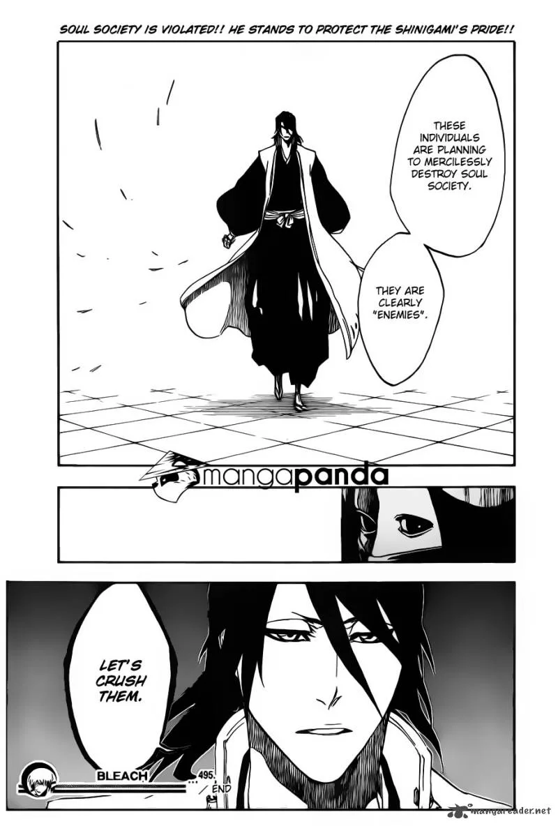 Bleach Chapter 495 page 18