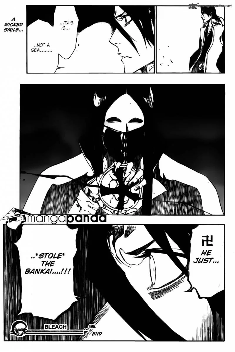 Bleach Chapter 496 page 17