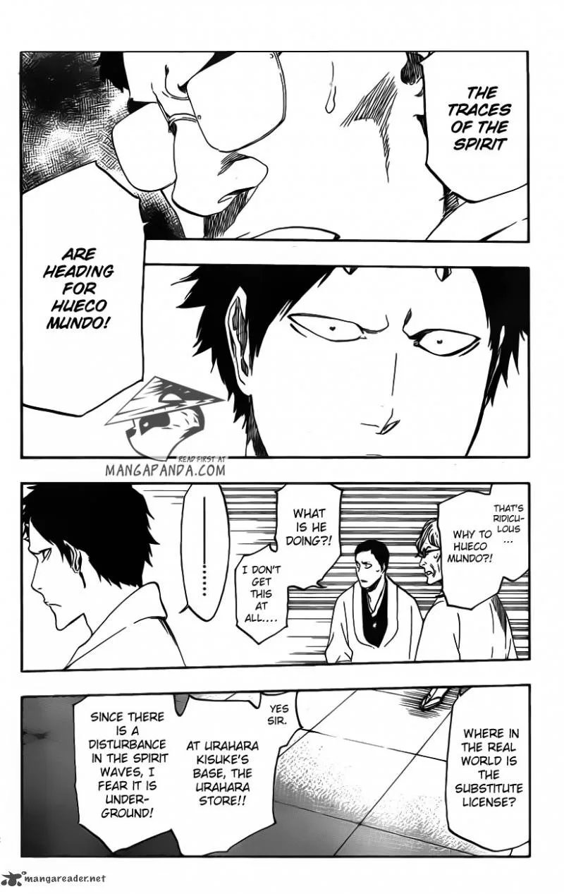 Bleach Chapter 498 page 2