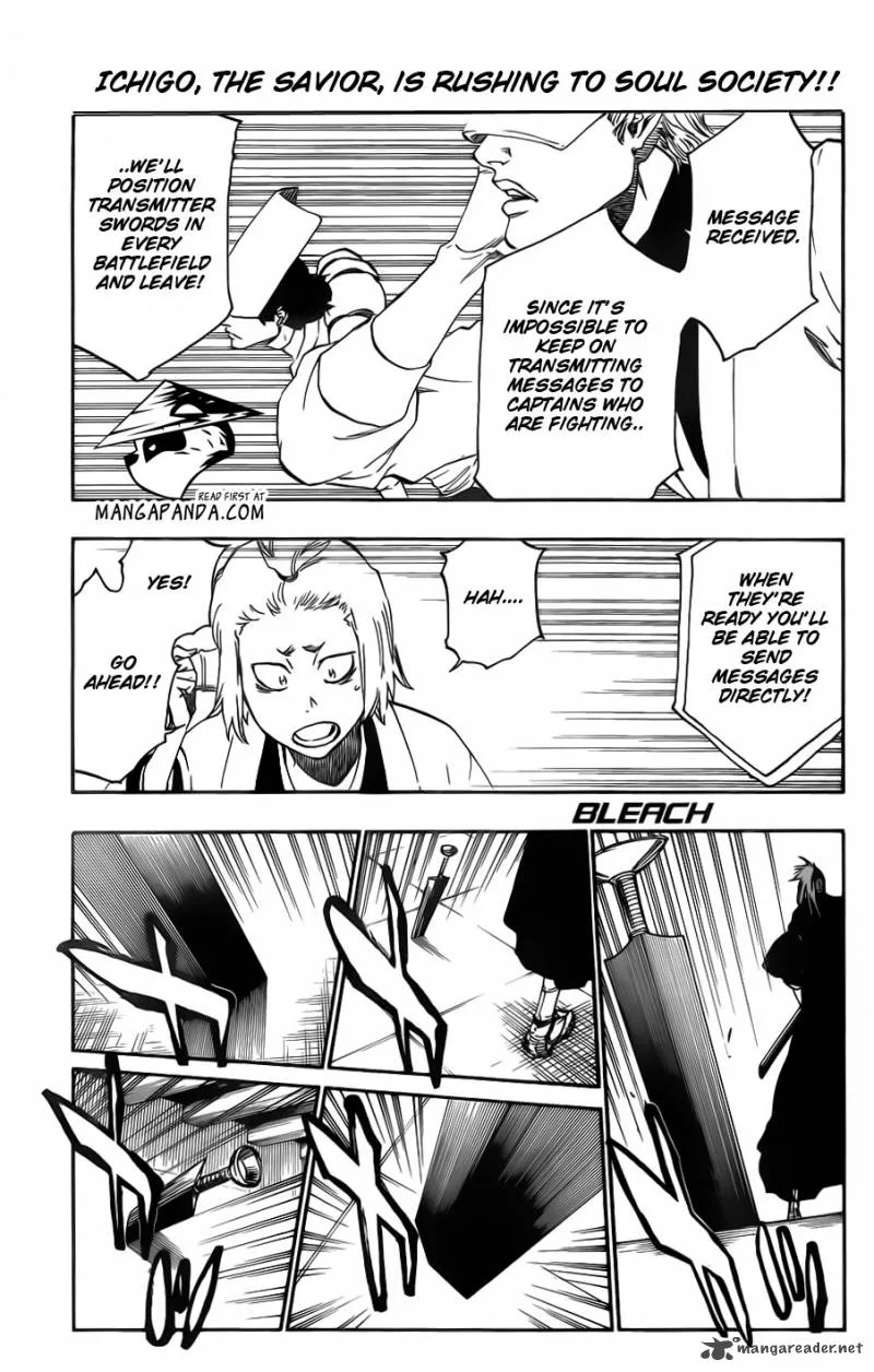 Bleach Chapter 500 page 1