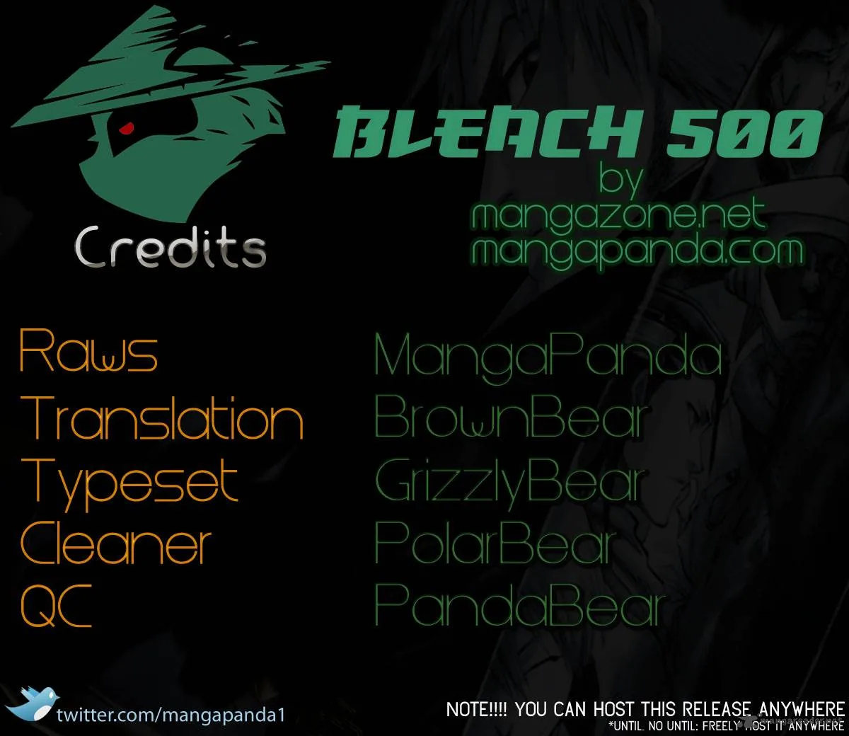 Bleach Chapter 500 page 18