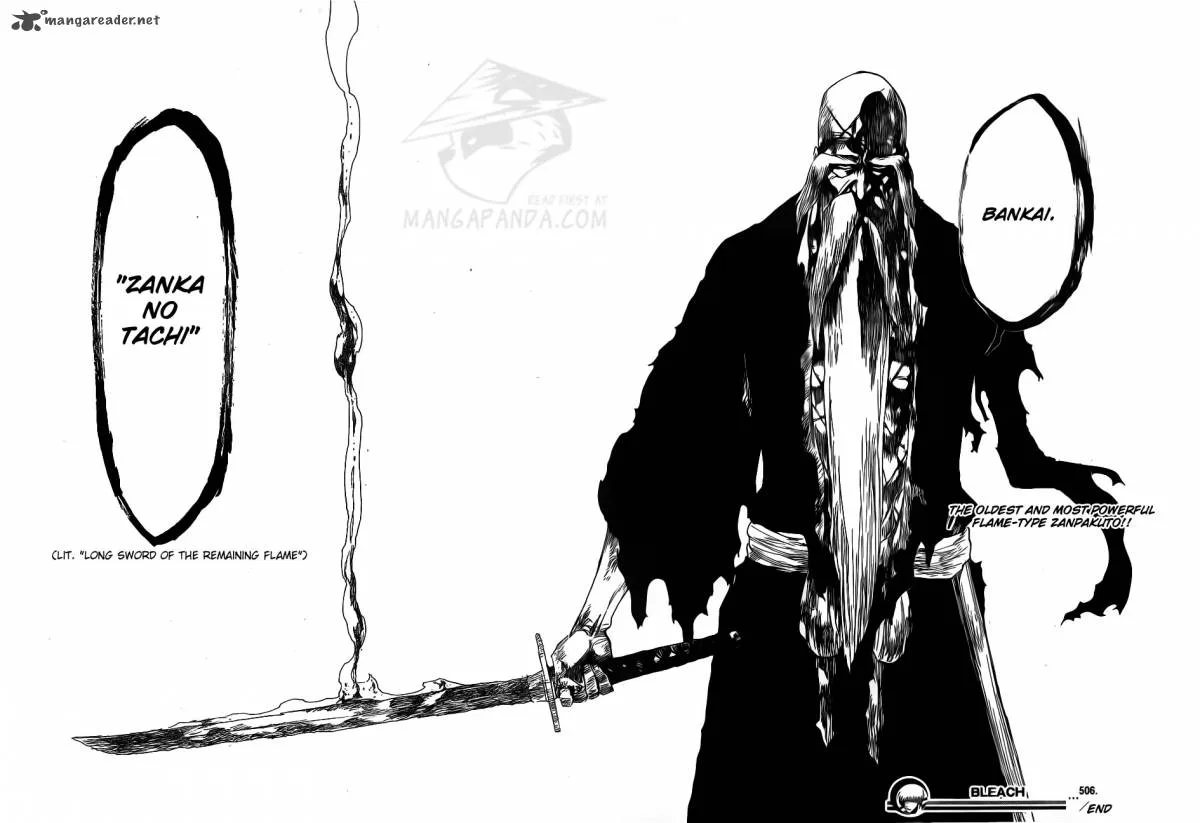 Bleach Chapter 506 page 18