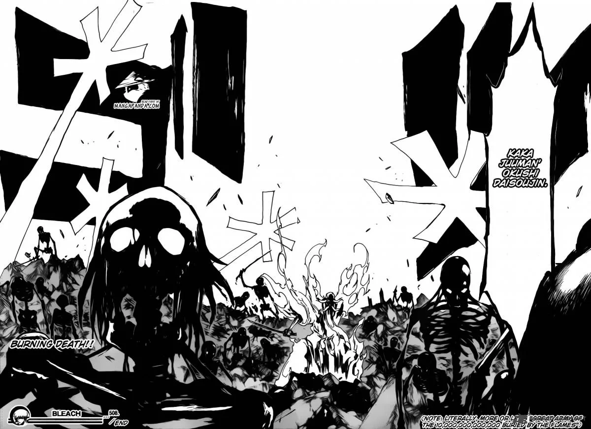 Bleach Chapter 508 page 17