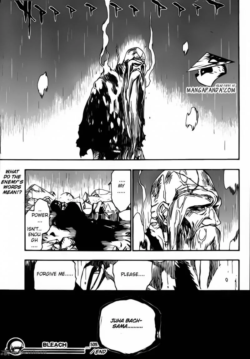 Bleach Chapter 509 page 17