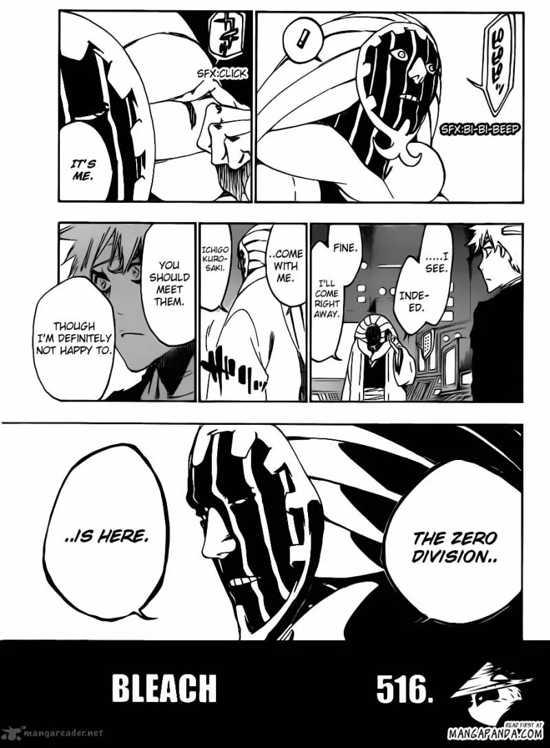 Bleach Chapter 516 page 11