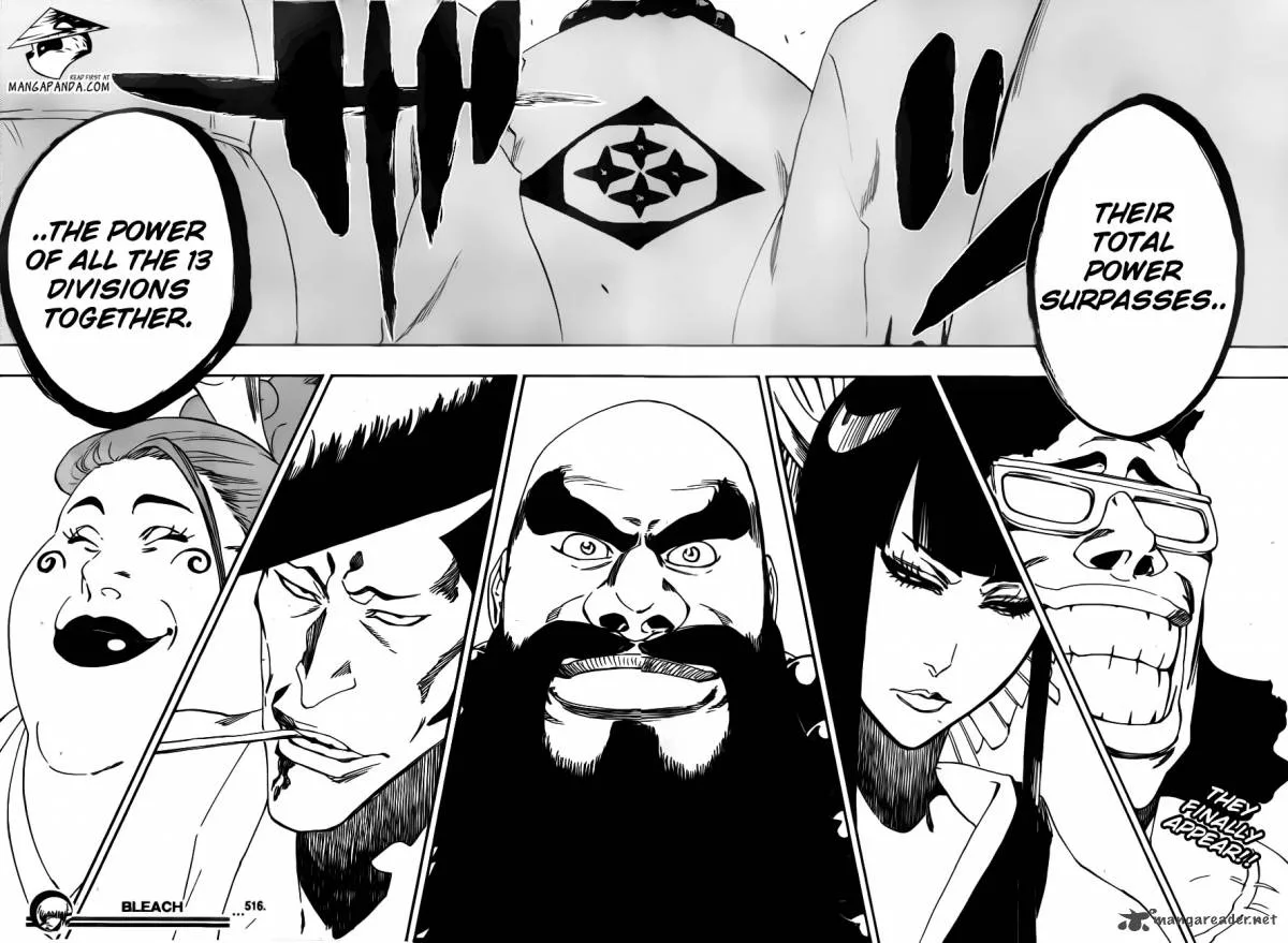 Bleach Chapter 516 page 17
