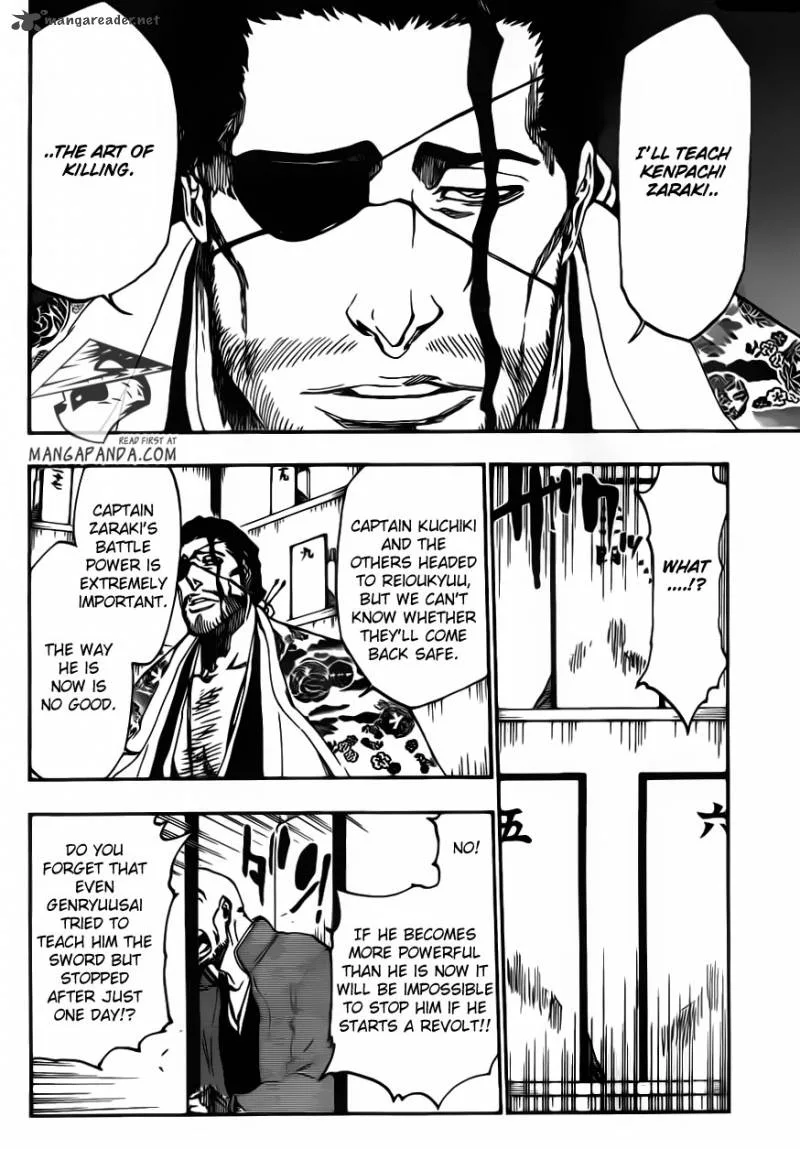 Bleach Chapter 520 page 17