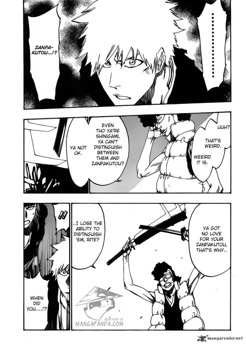 Bleach Chapter 522 page 17