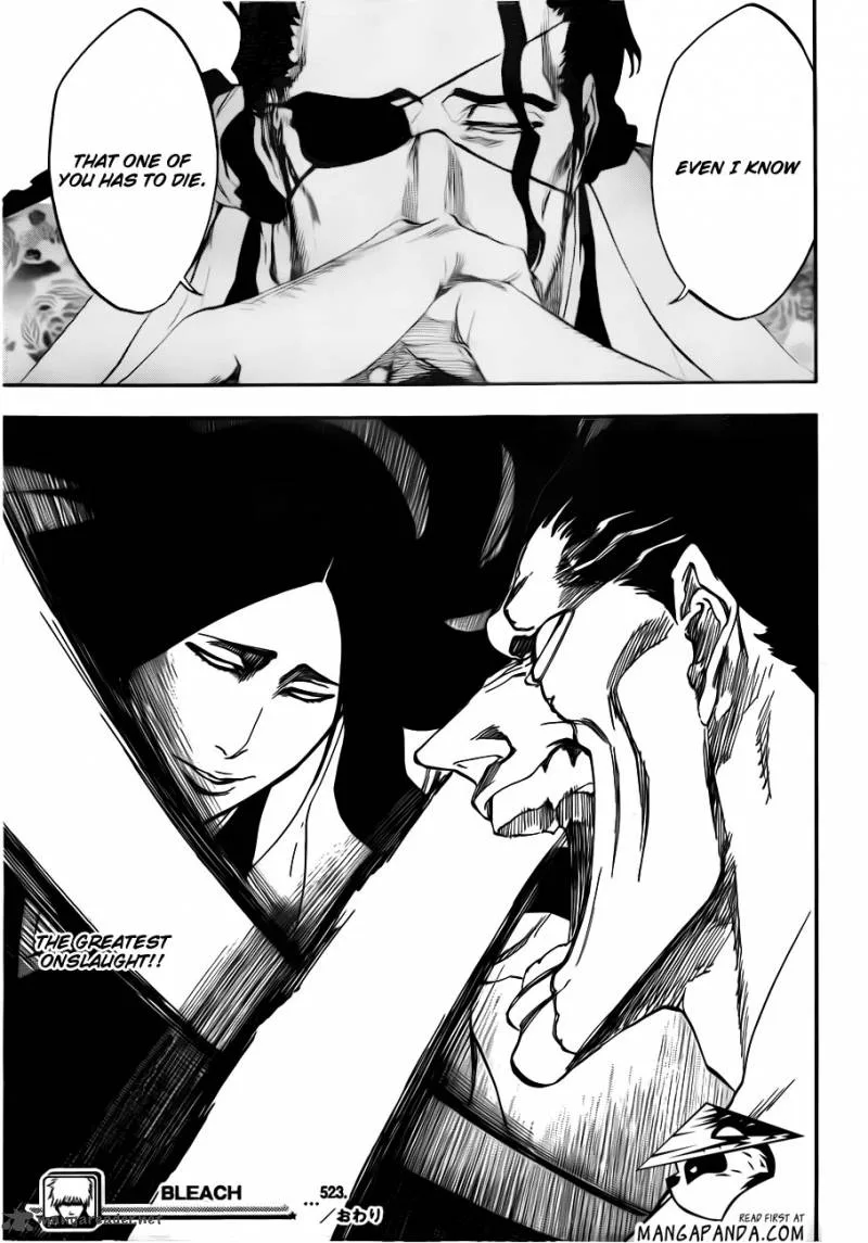 Bleach Chapter 523 page 20
