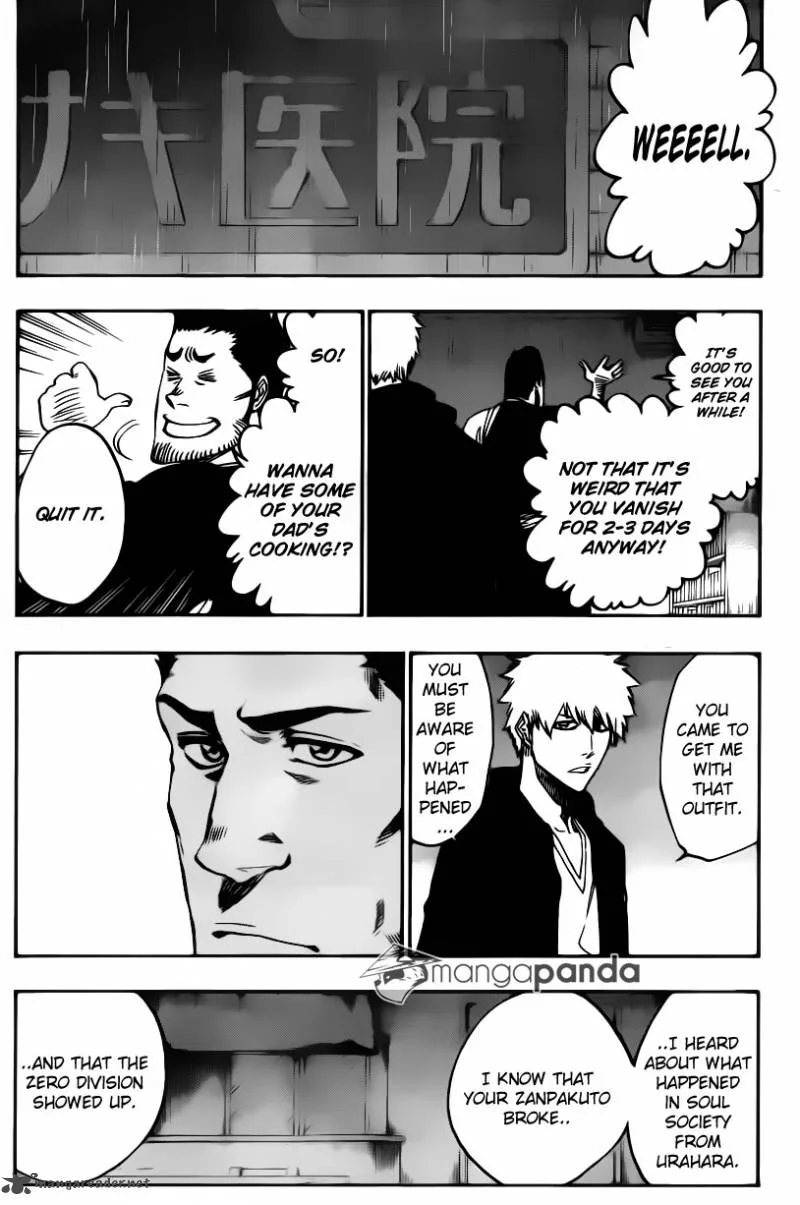 Bleach Chapter 528 page 12